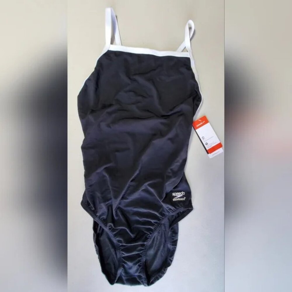 Speedo Women's Solid Endurance+ Flyback Training One Piece Swimsuit